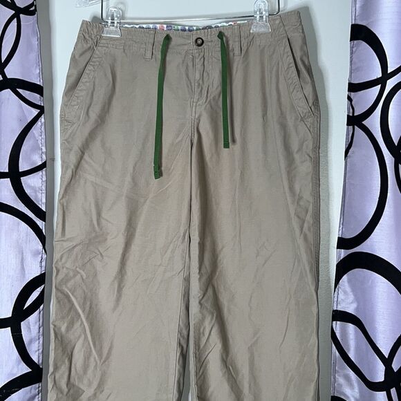 Horny Toad tan cropped chino hiking pants size 8 - Picture 4 of 9